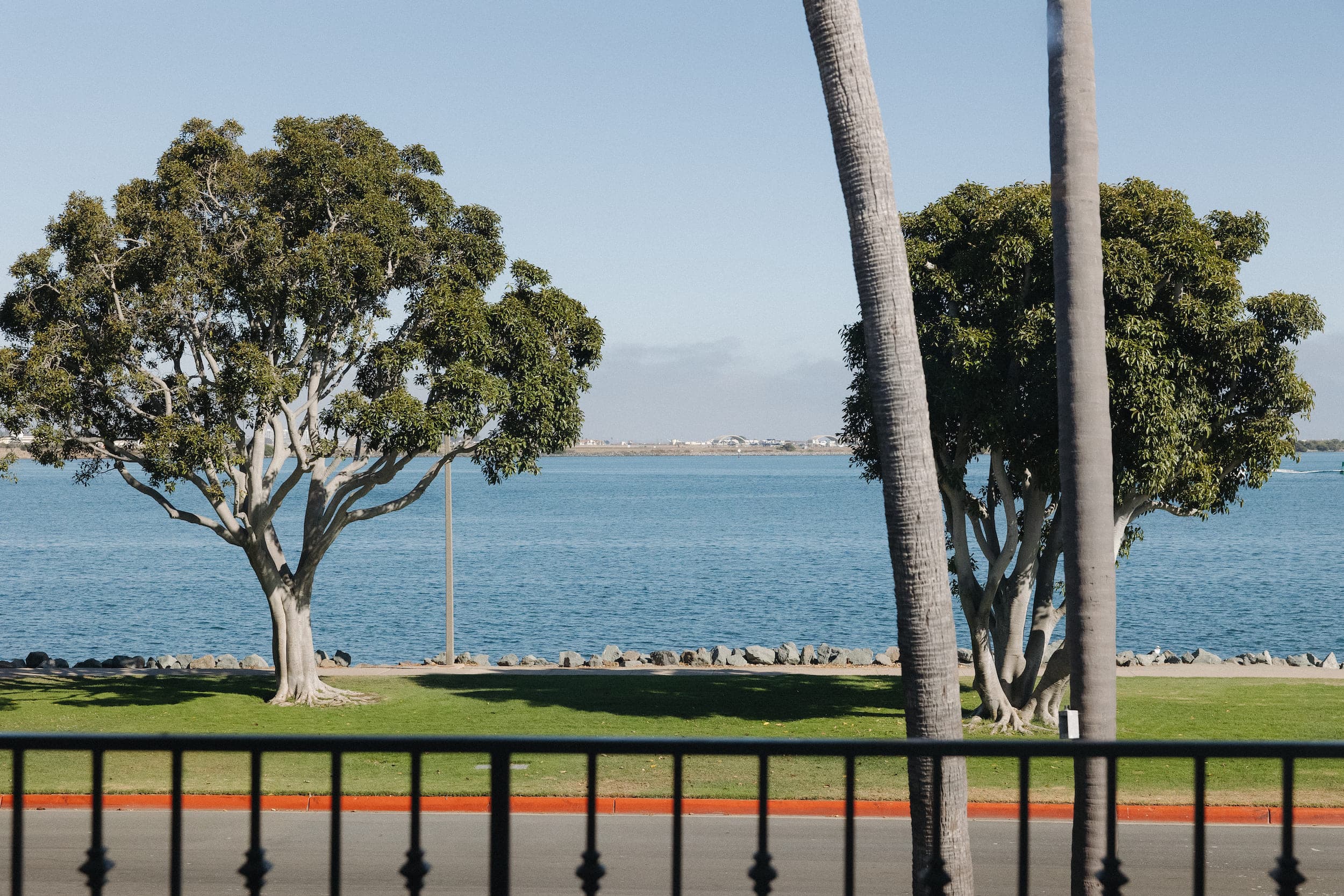 Bay View from a room at Kona Kai