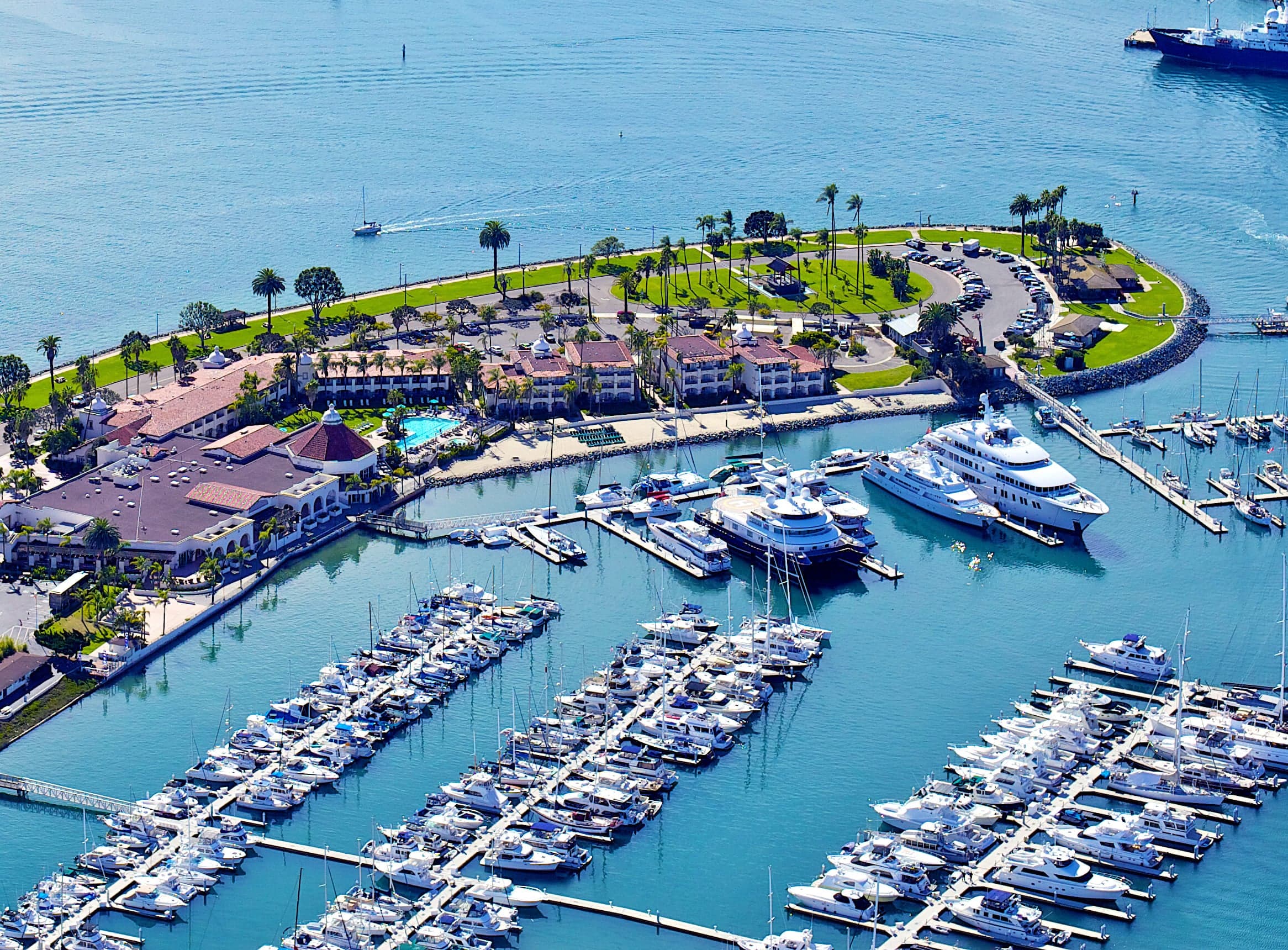 Aerial View of Kona Kai
