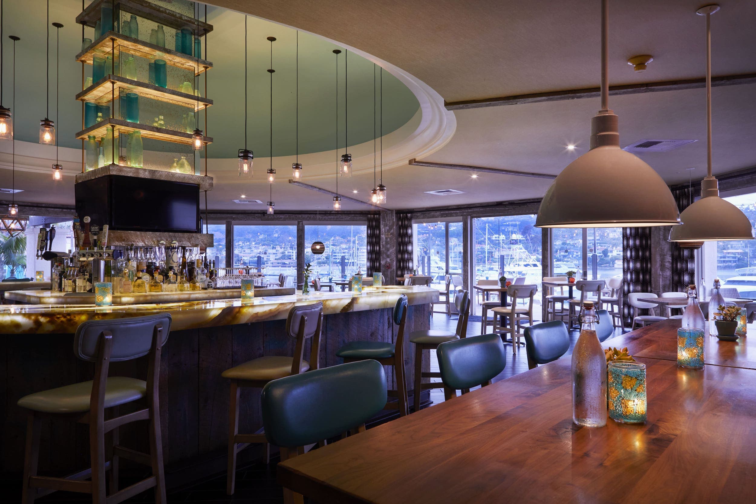 Vessel restaurant ready for service