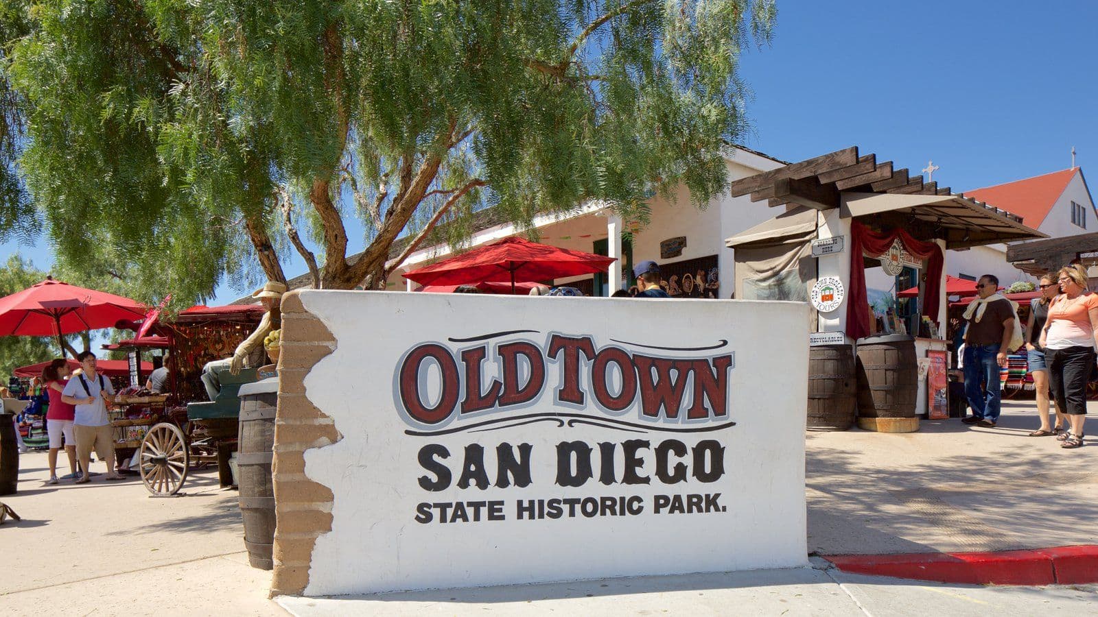 Old Town San Diego sign