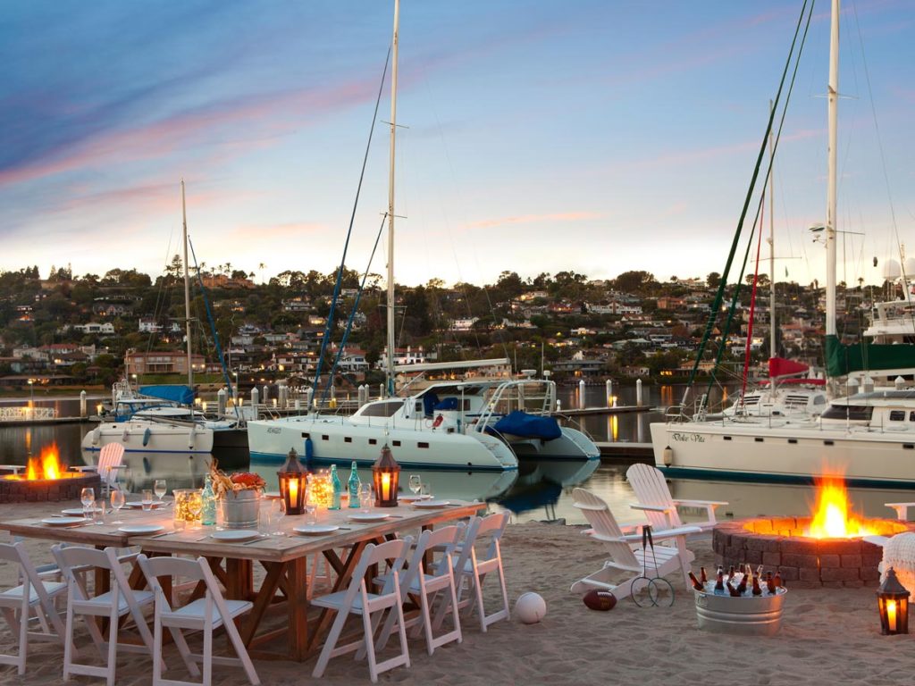 San Diego beach event or party at Luxury hotel