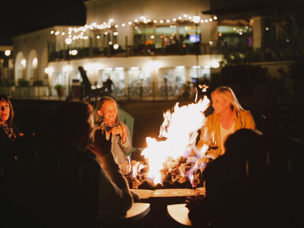 Bonfire at San Diego Beach