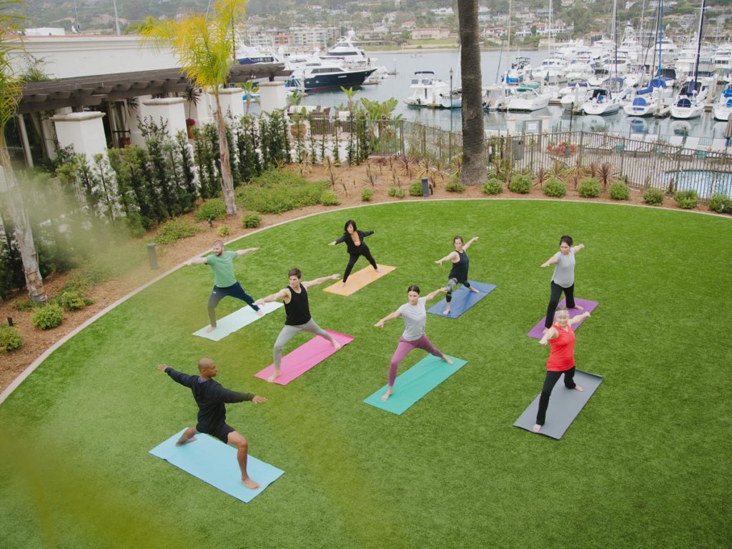 Yoga at Kona Kai Resort San Diego