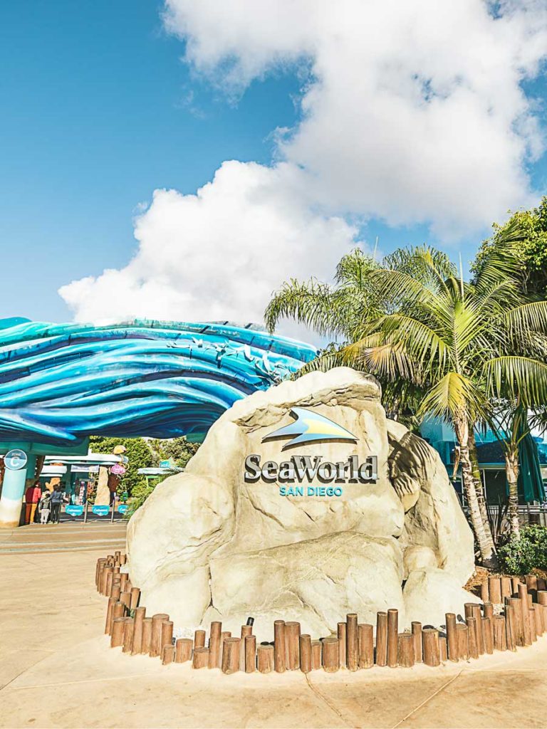 Entrance To Sea World.