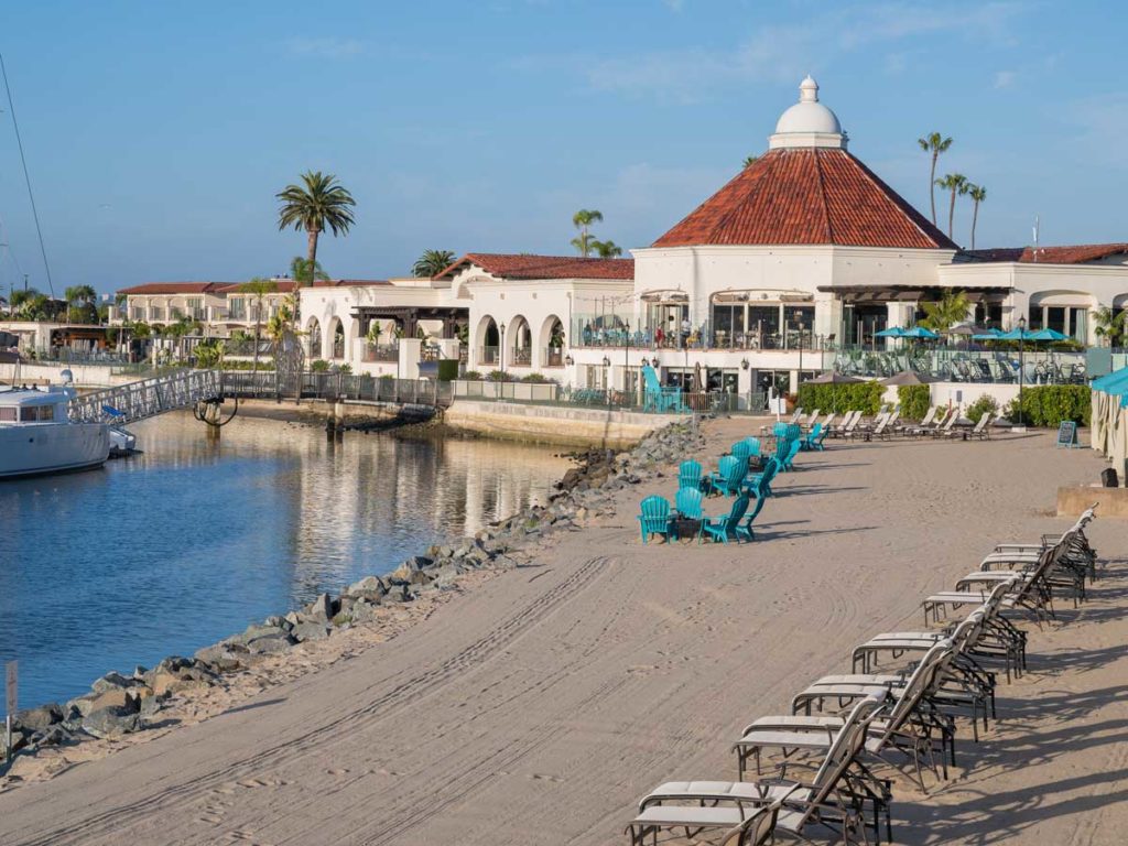 The Private Beach At Kona Kai Resort.