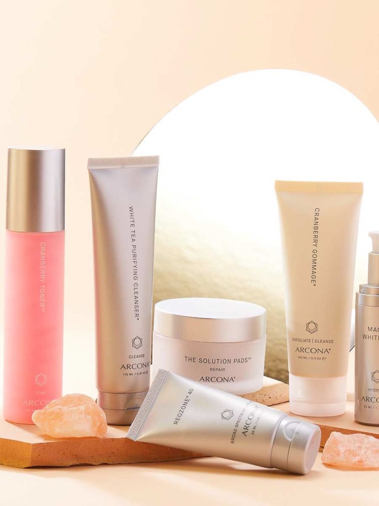 Arcona Facial Products.