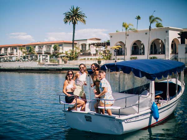 Friends On A Boat.