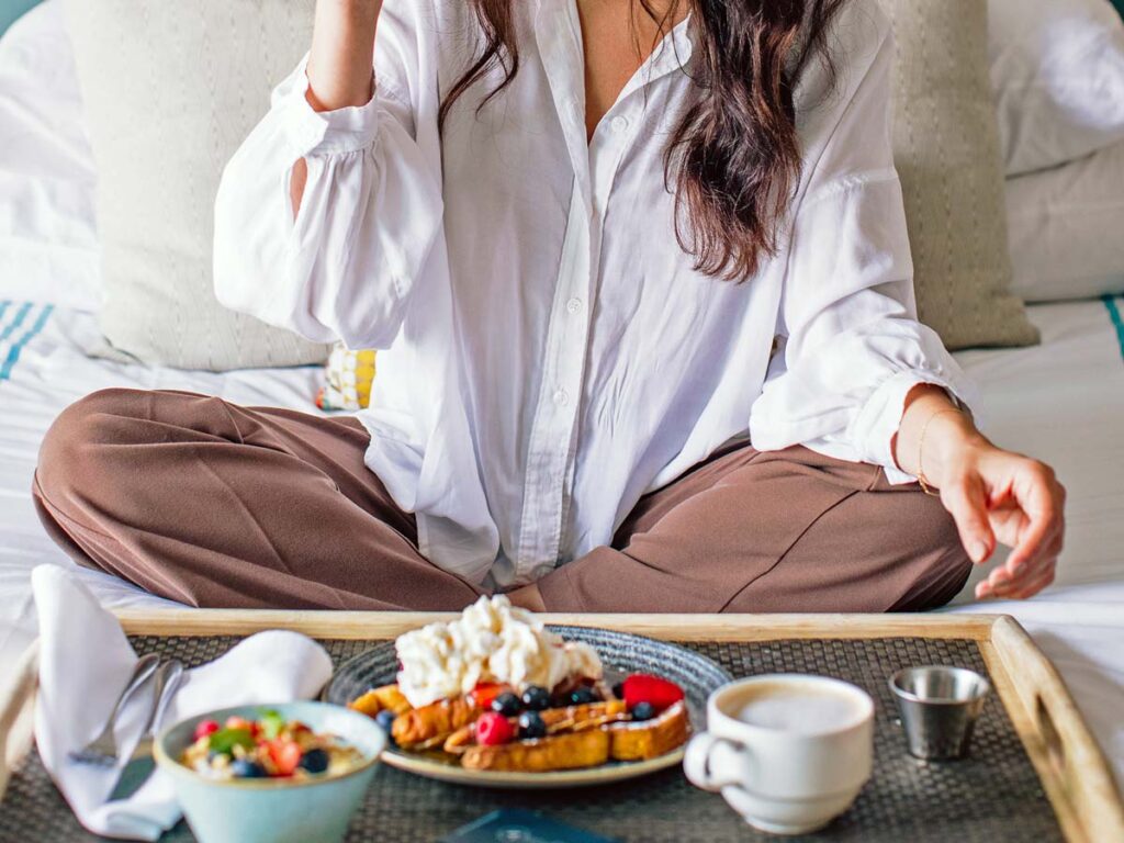 Breakfast In A Guestroom