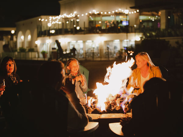 Bonfire On The Beach