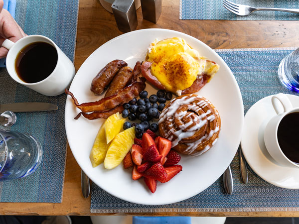 Breakfast From Vessel Restaurant