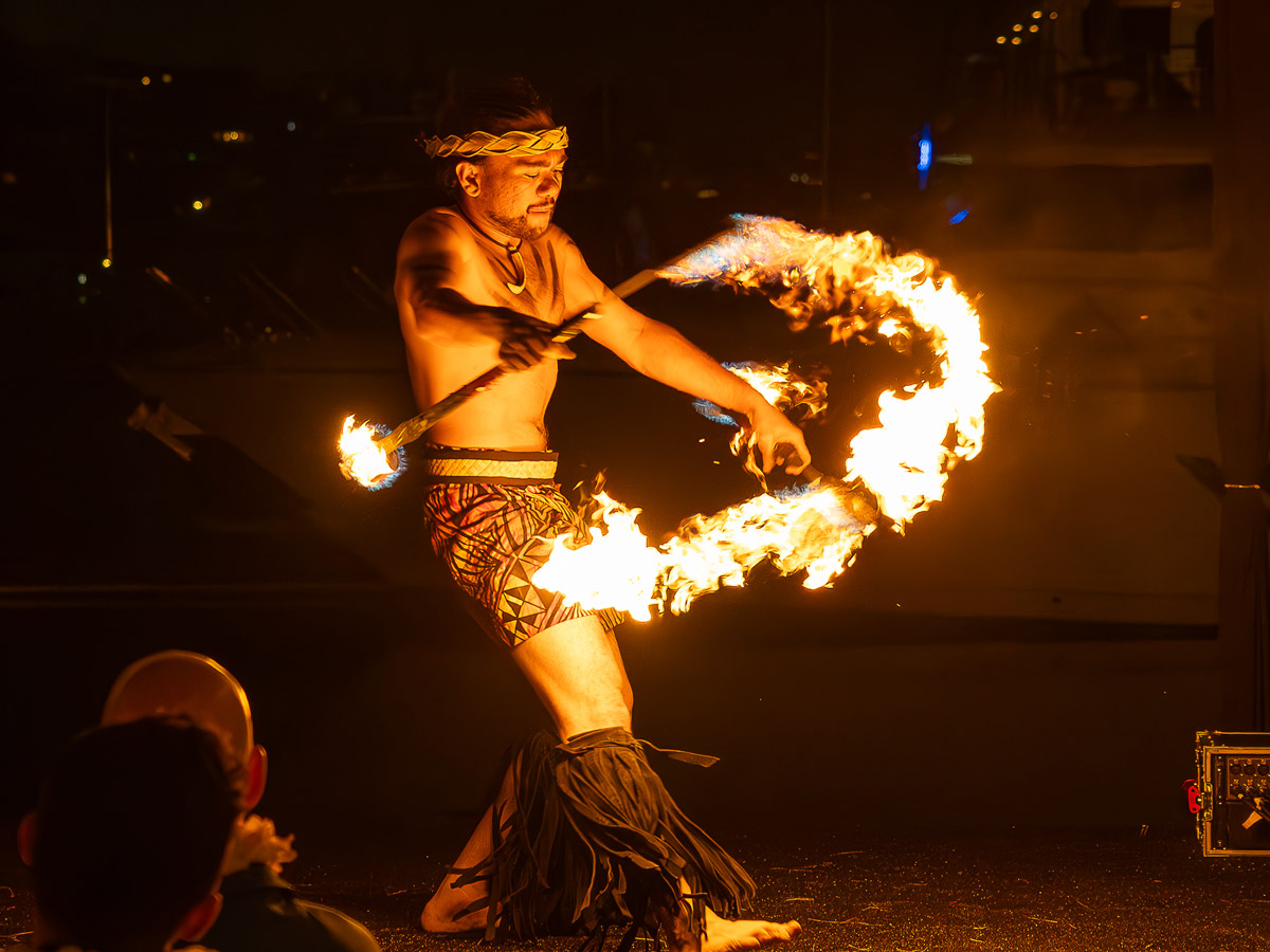 Fire Dancer At Kona Kai
